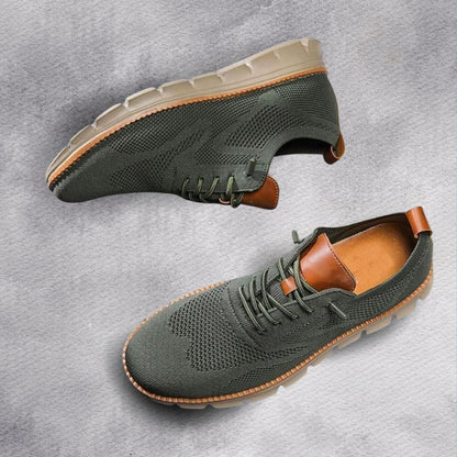 Men's Walking Shoes Knit Cushioned Sole
