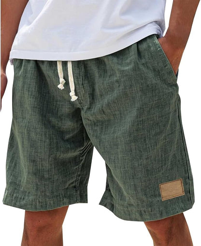 RELAXED COTTON SHORTS FOR MEN 9