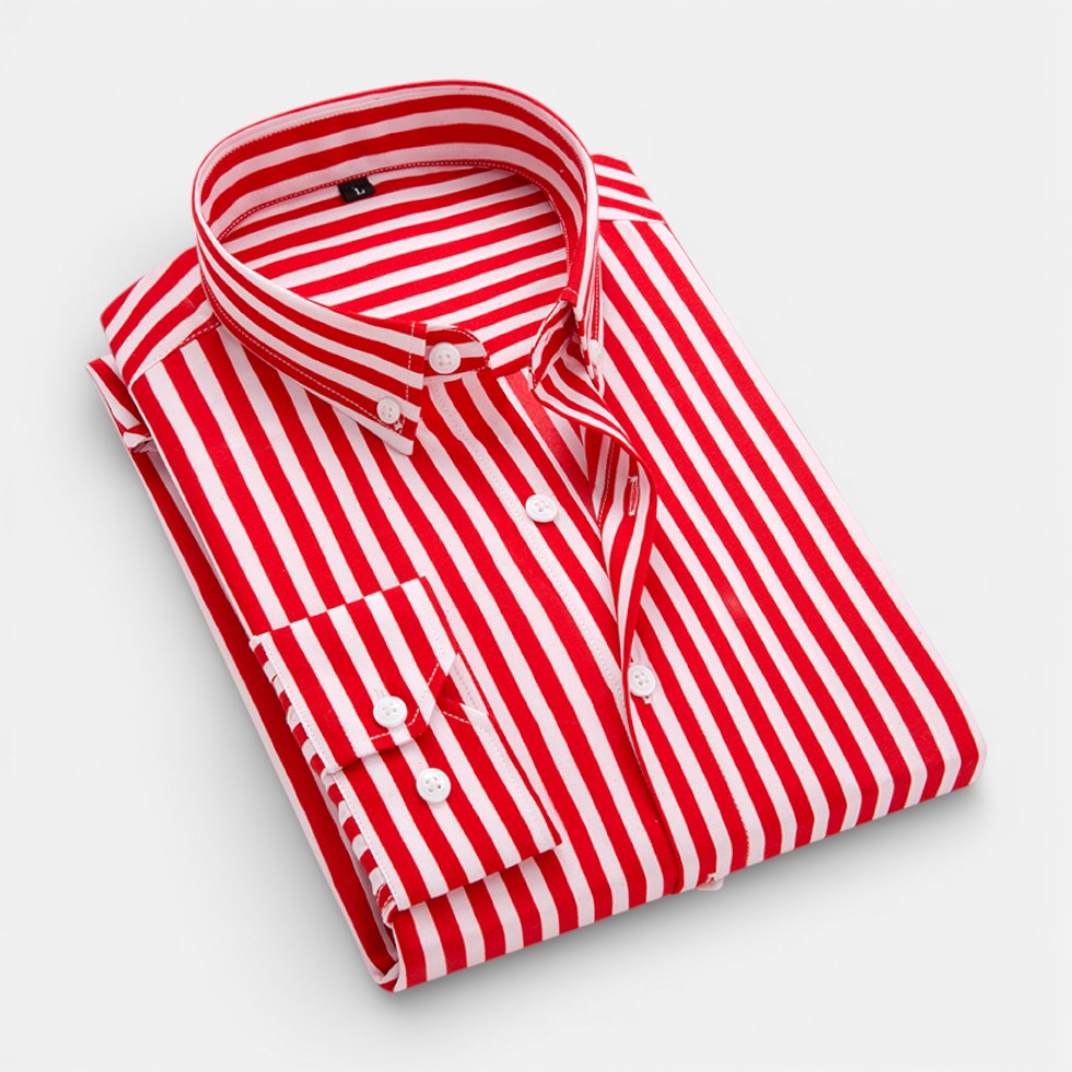 Striped Button Down Shirt