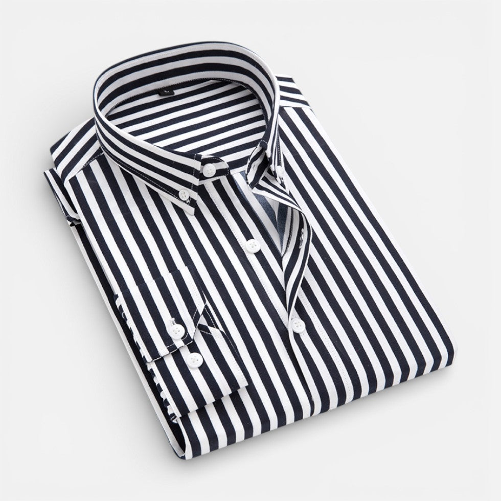 Striped Button Down Shirt