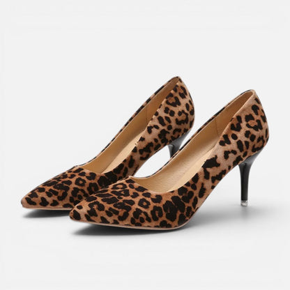 Suede Pointed-Toe Kitten Heel – ModClo, view 7
