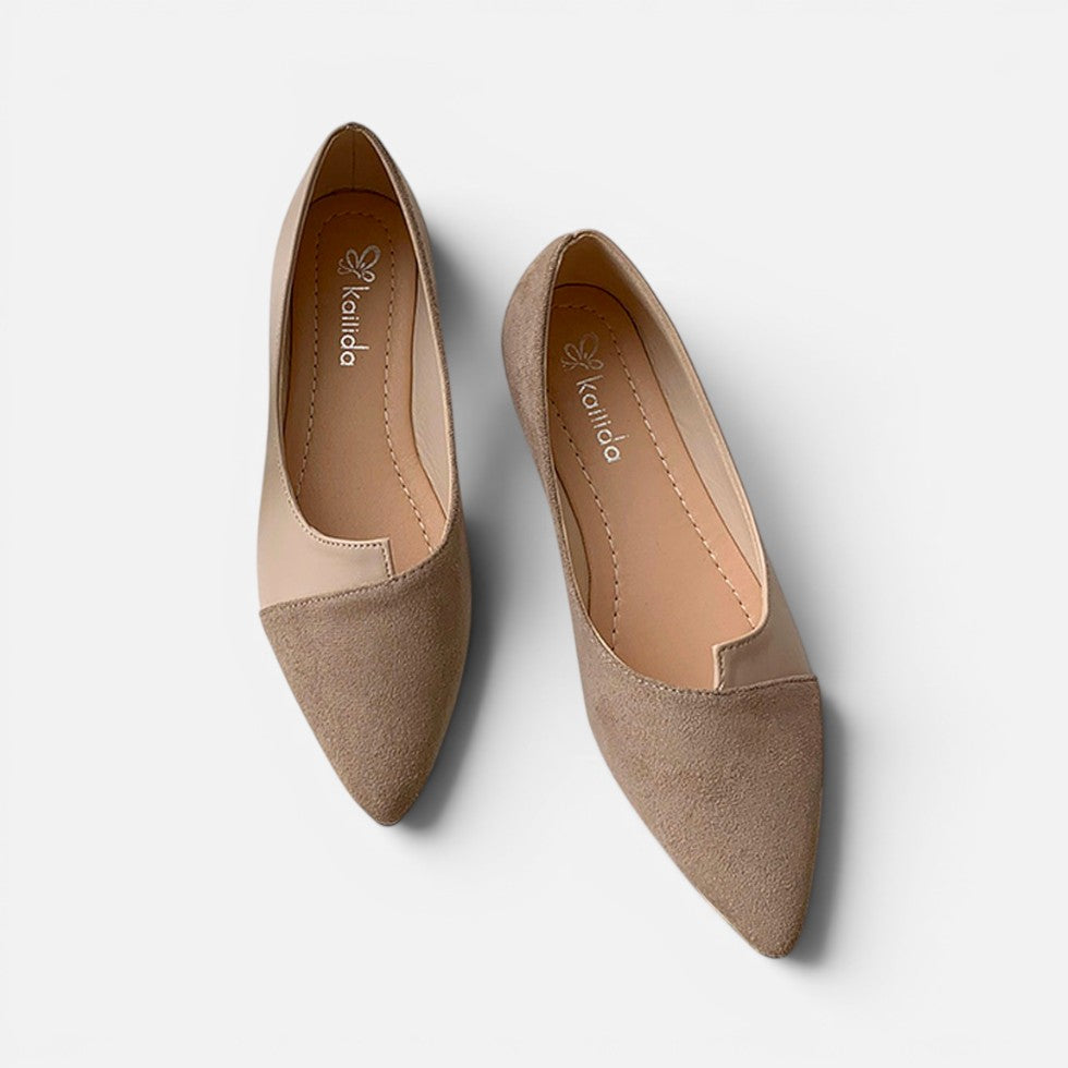 Women's Pointed-Toe Slip-On Flat Shoes – ModClo, view 2