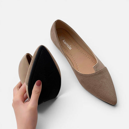 Women's Pointed-Toe Slip-On Flat Shoes – ModClo, view 4