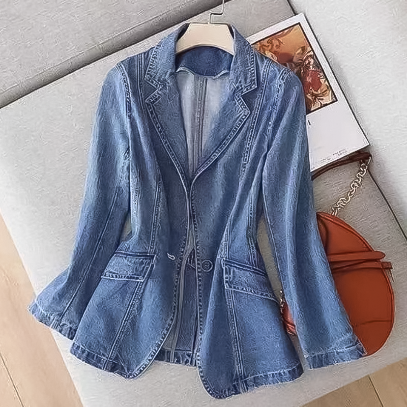 Ember Contemporary Denim Blazer