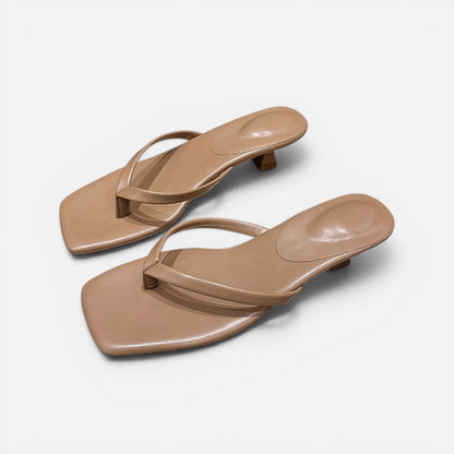 Thong Heel Sandals – ModClo, view 6