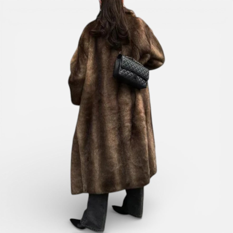 Long Faux Fur Coat