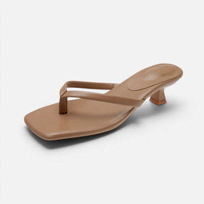 Thong Heel Sandals – ModClo, main view