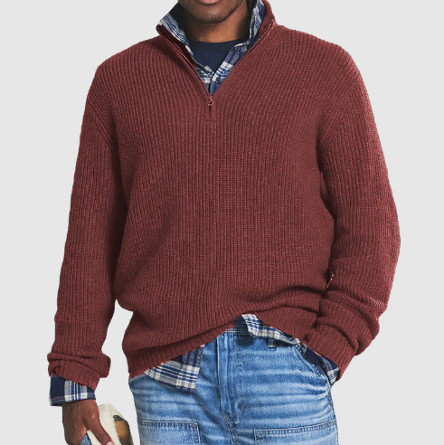 Oliver - Sweater with Zipper
