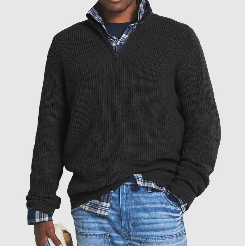 Oliver - Sweater with Zipper