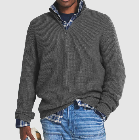 Oliver - Sweater with Zipper
