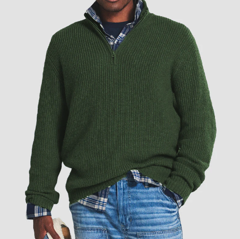 Oliver - Sweater with Zipper