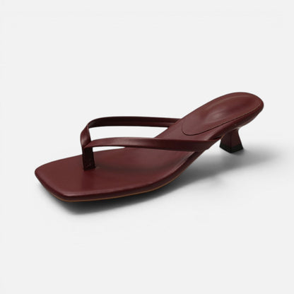 Thong Heel Sandals – ModClo, view 3