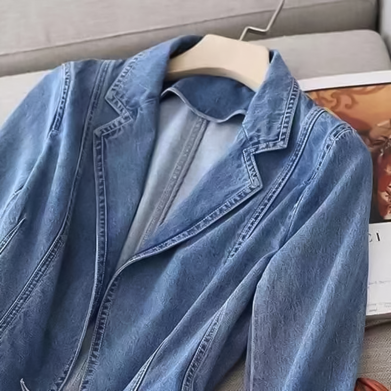 Ember Contemporary Denim Blazer