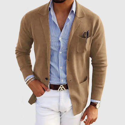 Men's Old Money Blazer With Lapel Collar – ModClo, view 4