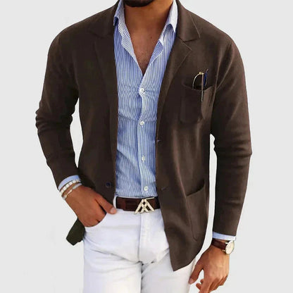 Men's Old Money Blazer With Lapel Collar – ModClo, view 8