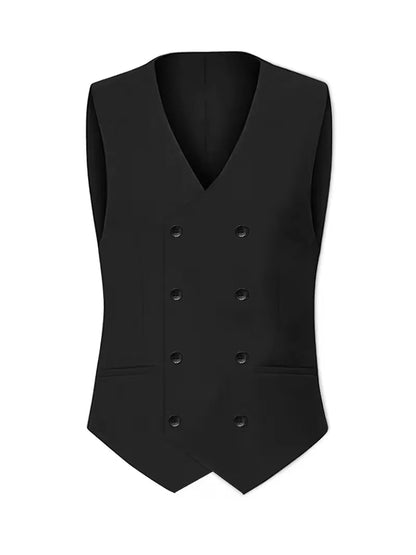 Men's Slim Fit Three-Piece Suit Waistcoat
