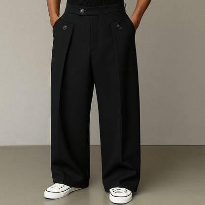 Men's Wide-Leg Pants Tailored