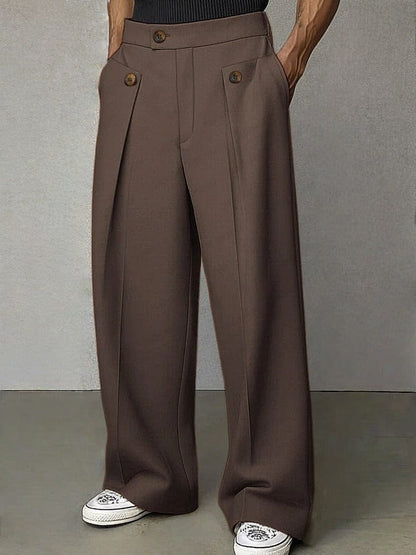 Men's Wide-Leg Pants Tailored