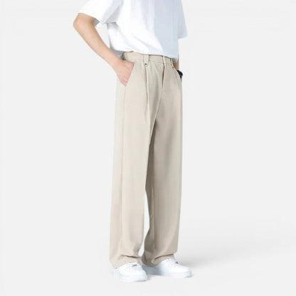 Men's Wide-Leg Pants Loose Fit