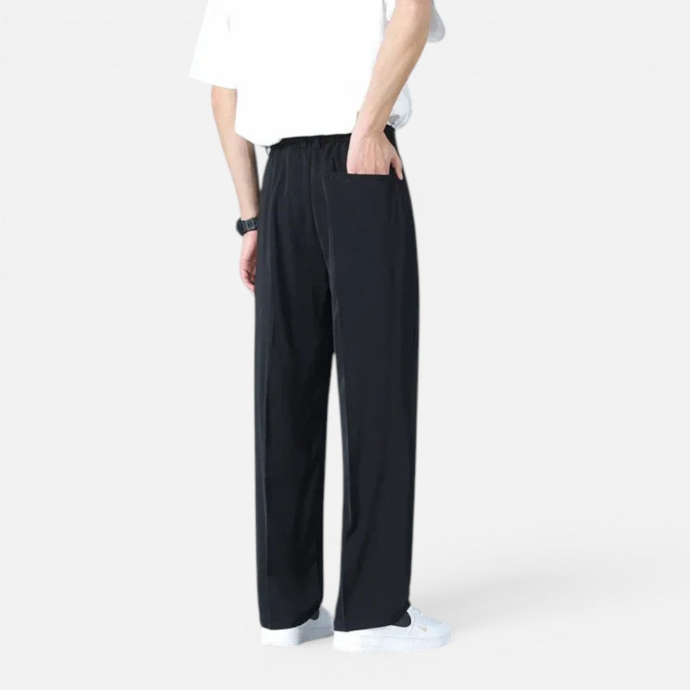 Men's Wide-Leg Pants Loose Fit