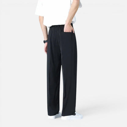 Men's Wide-Leg Pants Loose Fit