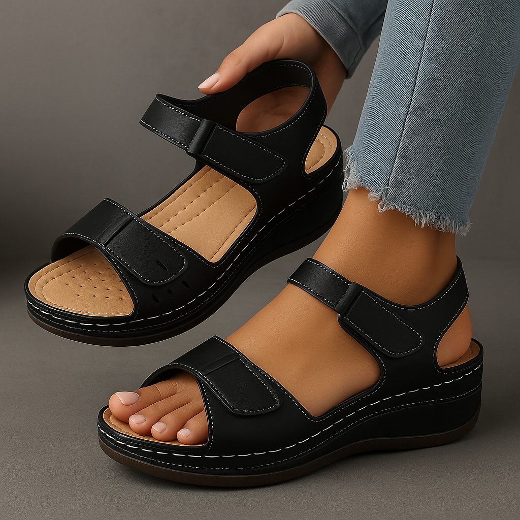 Women's Orthopedic Wedge Sandals - Elegant and Comfortable Sandals Perfect for Summer 9