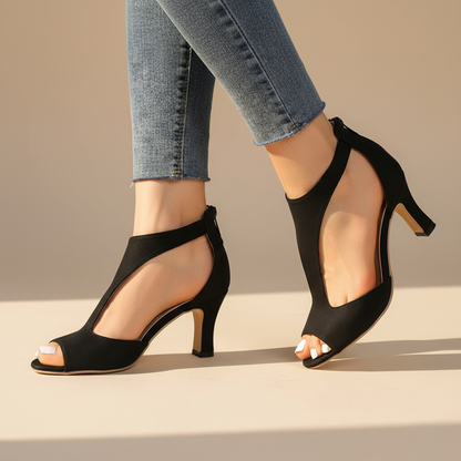 Women's Mid Heel T-Bar Heels
