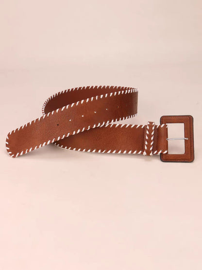 Women's Brown Leather Belt – ModClo