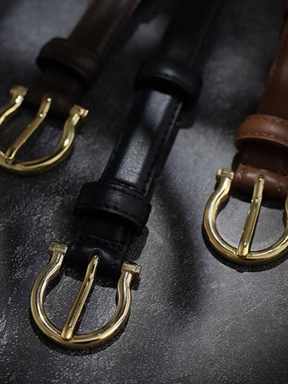 Women's Leather Vintage Belt – ModClo