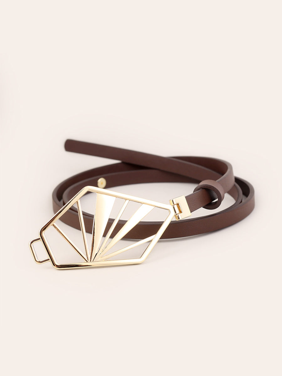 Women's Brown Leather Belt – ModClo