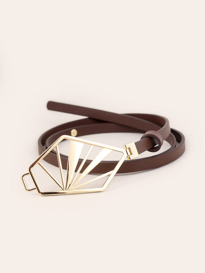 Women's Brown Leather Belt – ModClo