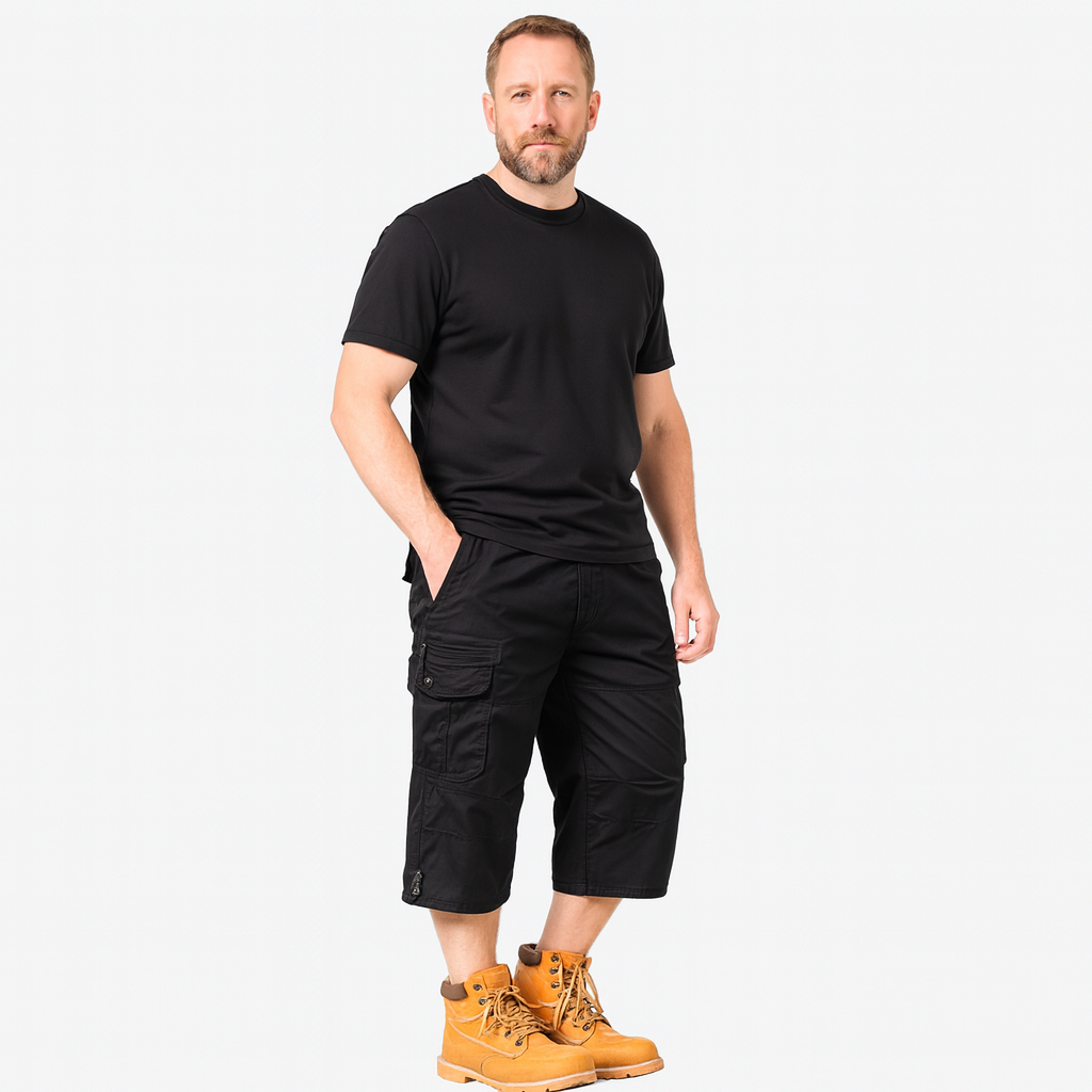 Cargo Shorts - Capri Pocket Shorts
