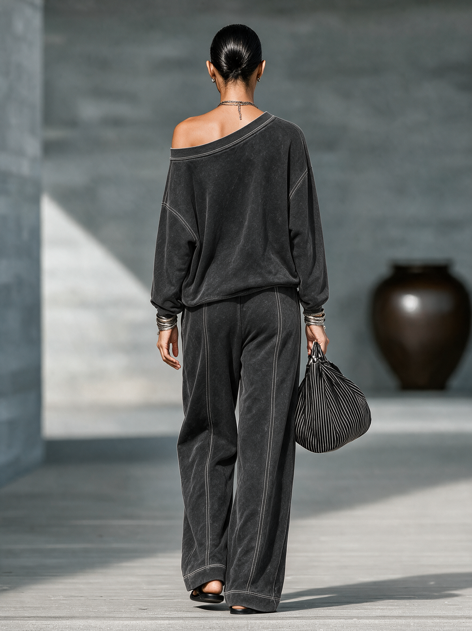 Women's Vintage Faded One Trouser Set – ModClo