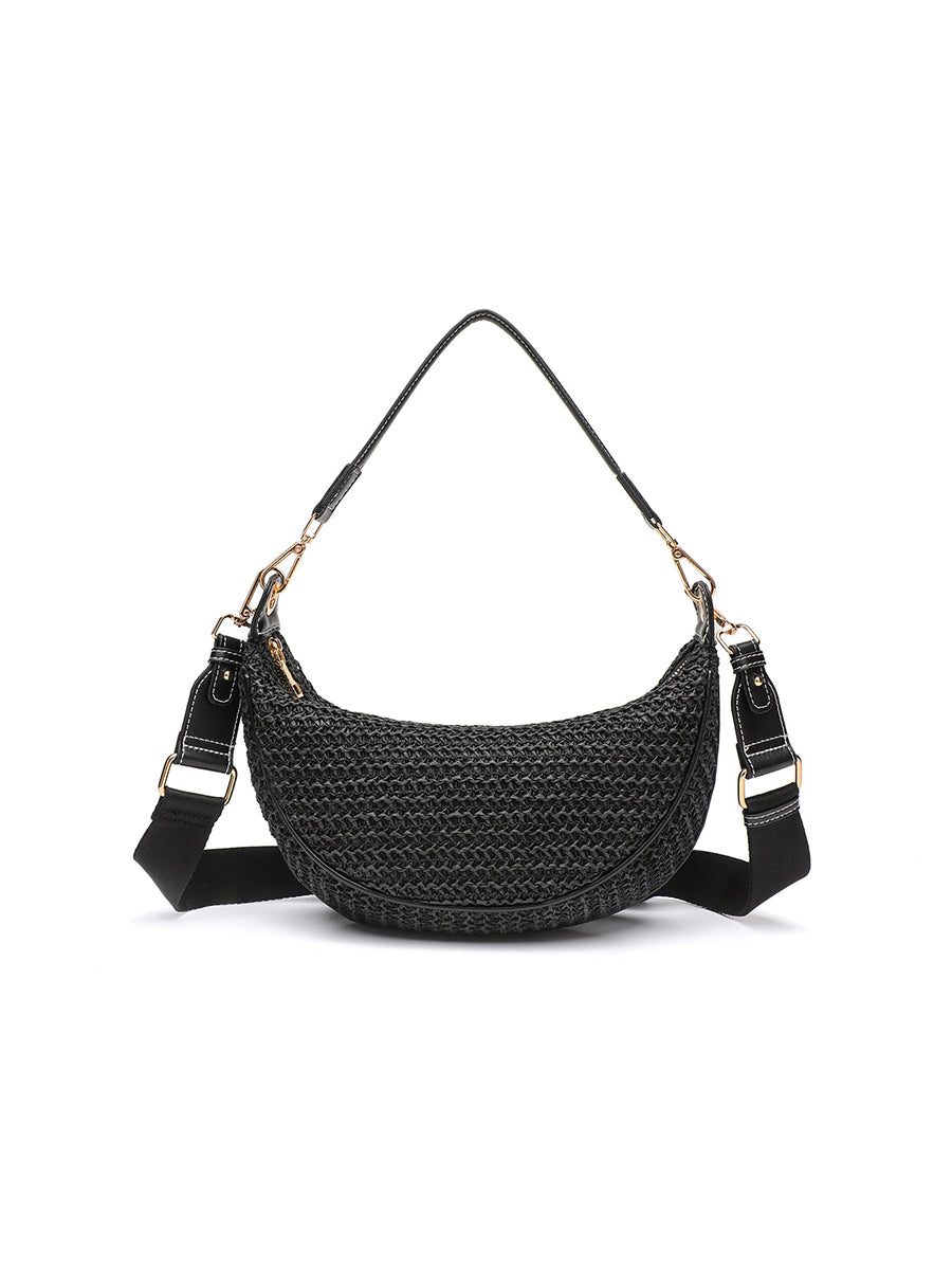 Women's Woven Shoulder Underarm Crossbody Bag – ModClo