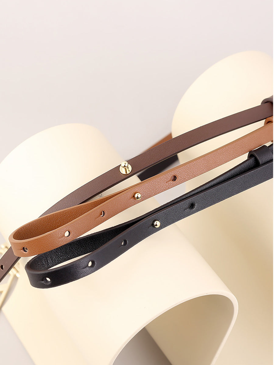 Women's Brown Leather Belt – ModClo