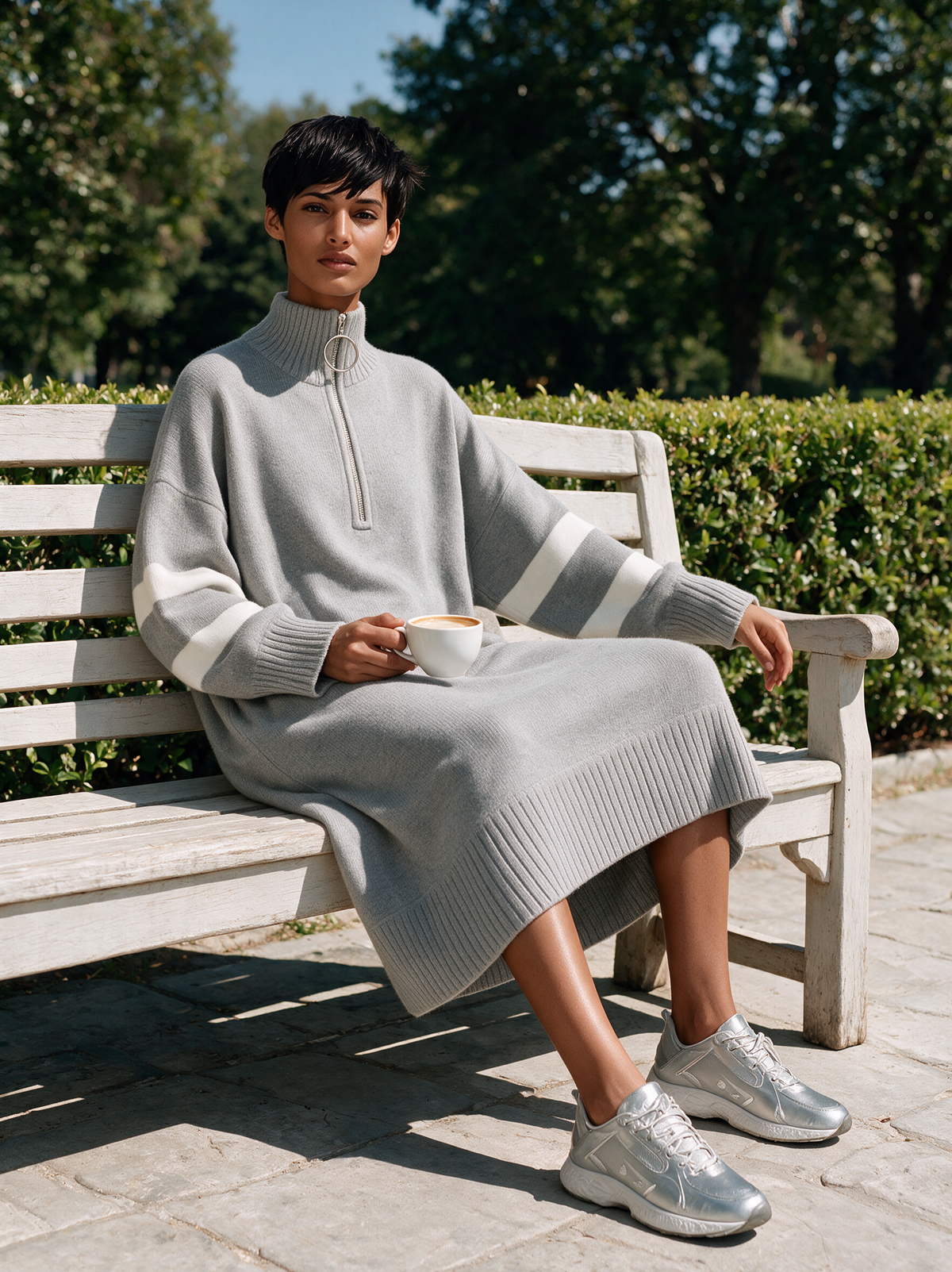 Women's Knit Mid Length Dress – ModClo