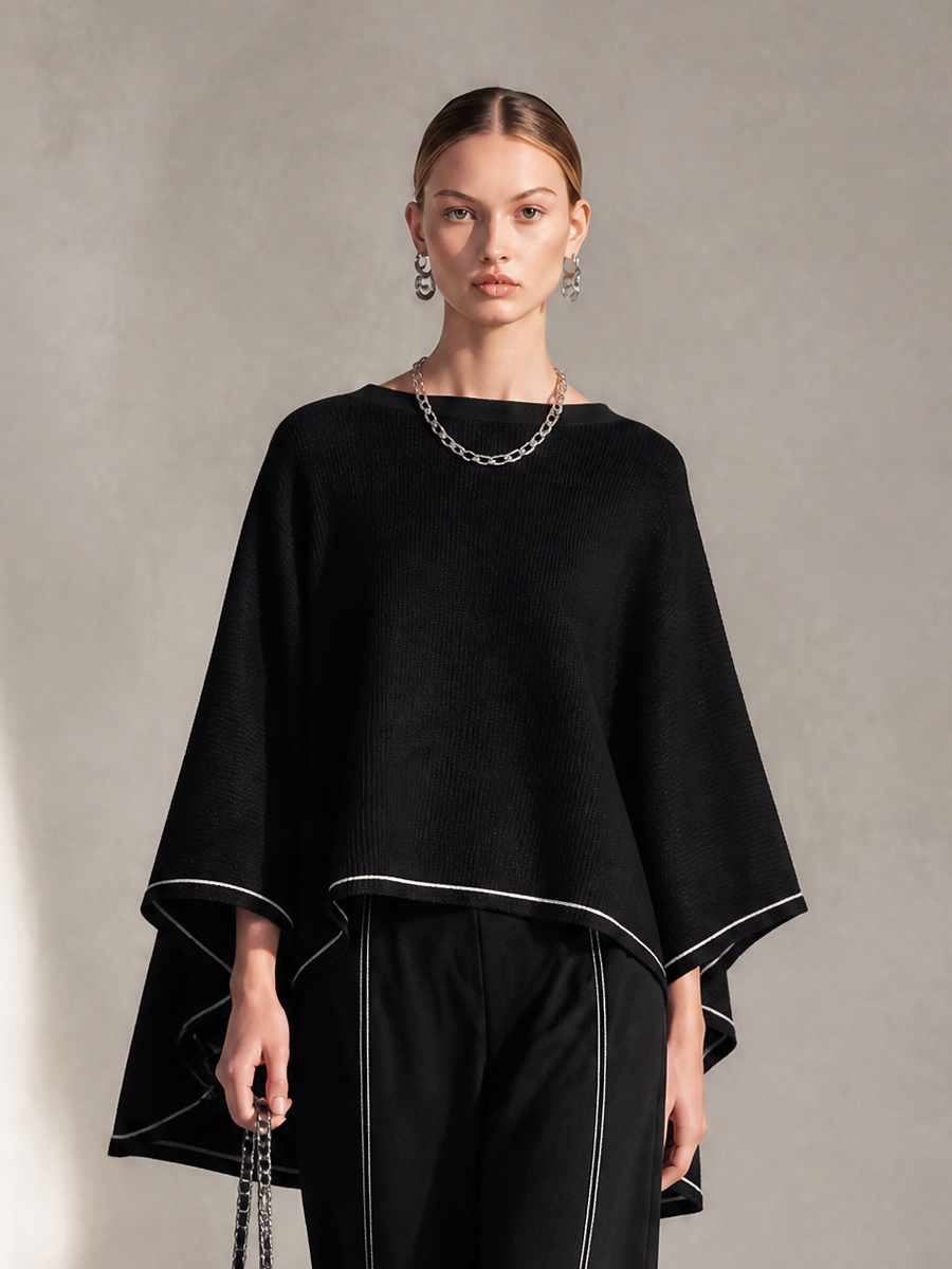 Women's Contrast Piping Boat Set – ModClo