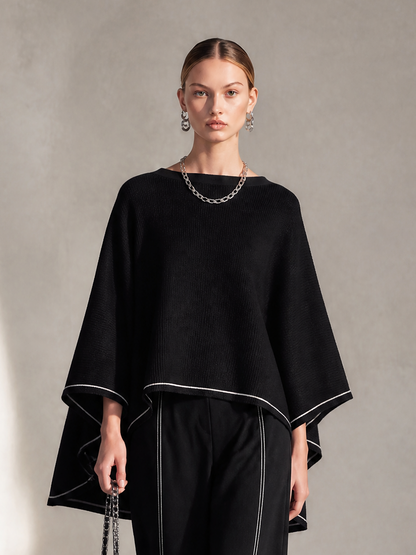 Women's Contrast Piping Boat Set – ModClo