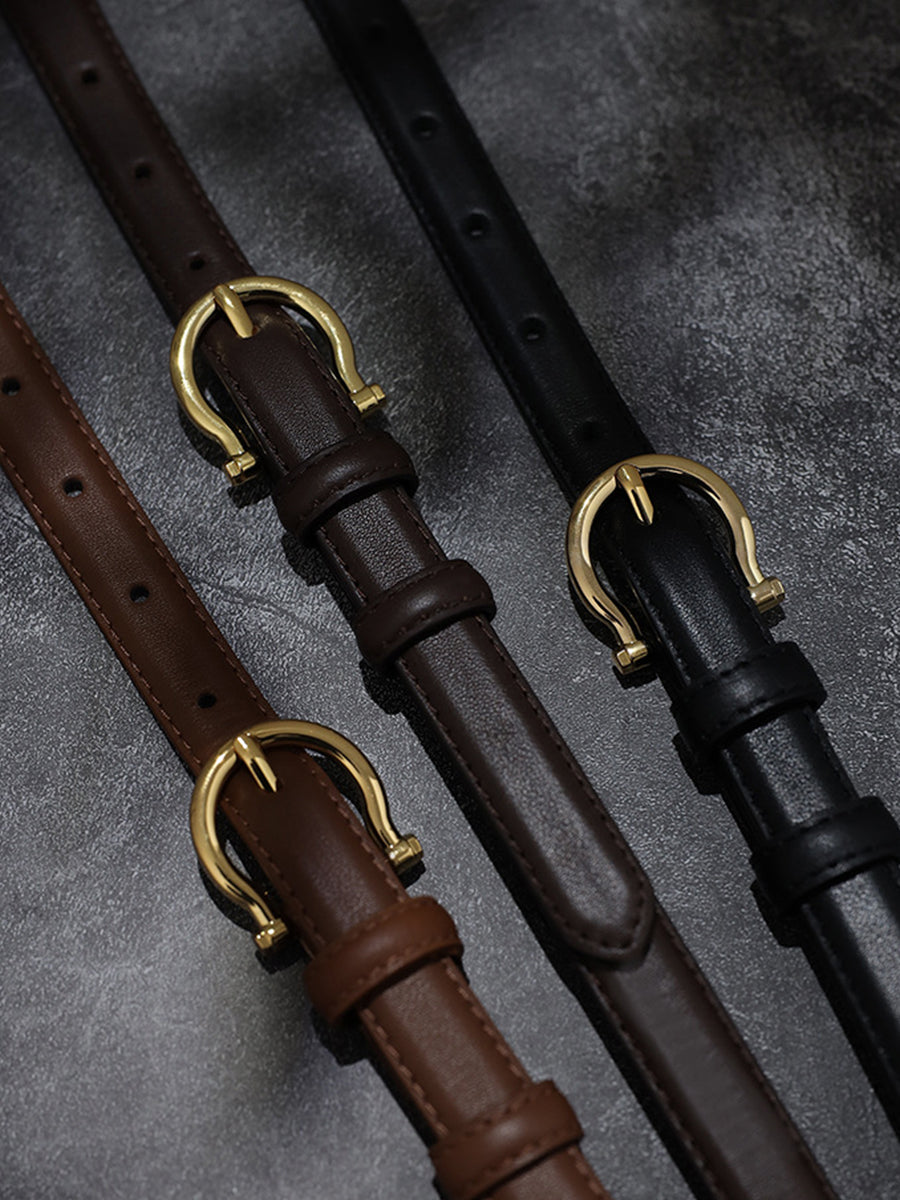 Women's Leather Vintage Belt – ModClo