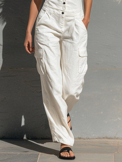 Women's Cotton Sleeveless Jumpsuit – ModClo