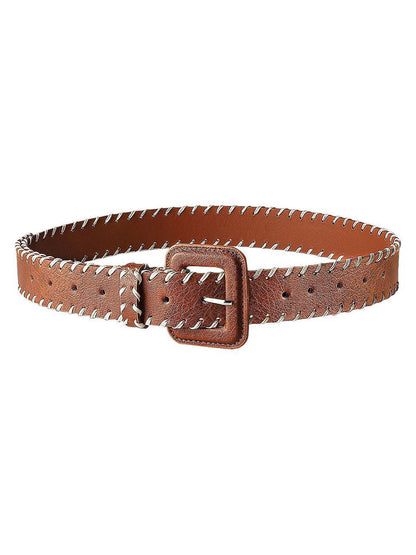 Women's Brown Leather Belt – ModClo