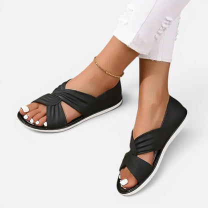 Open-Toe Block Heel Sandals – ModClo, view 8