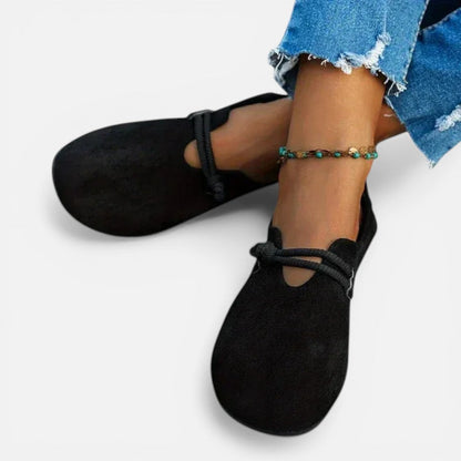 Round Toe Slip-On Flats – ModClo, view 6