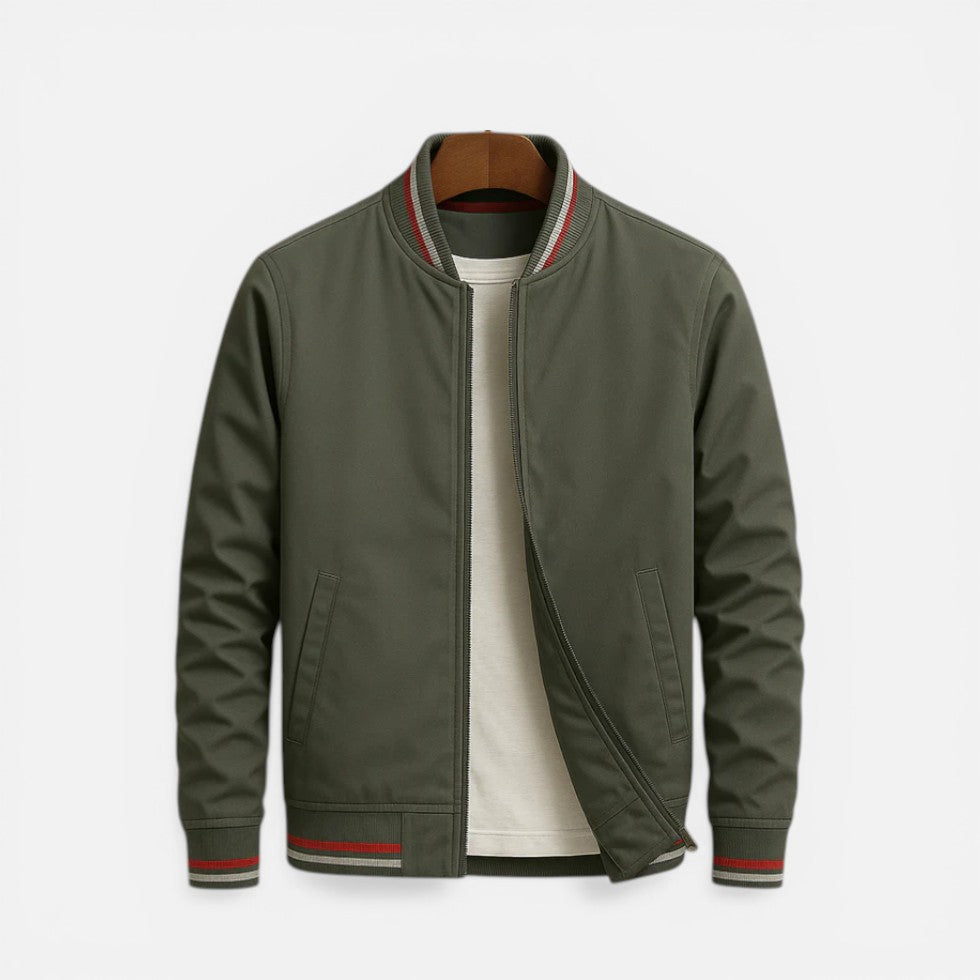Clean Casual Bomber Jacket
