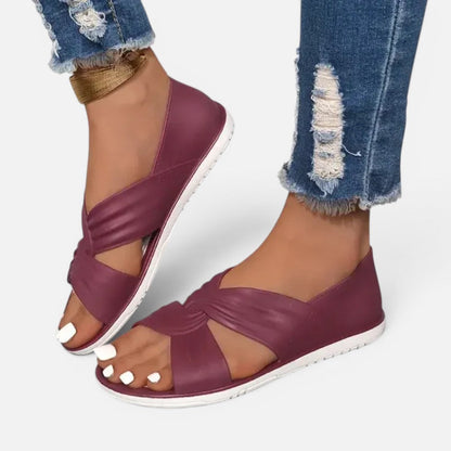 Open-Toe Block Heel Sandals – ModClo, view 11