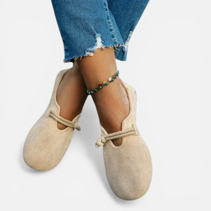 Round Toe Slip-On Flats – ModClo, view 4