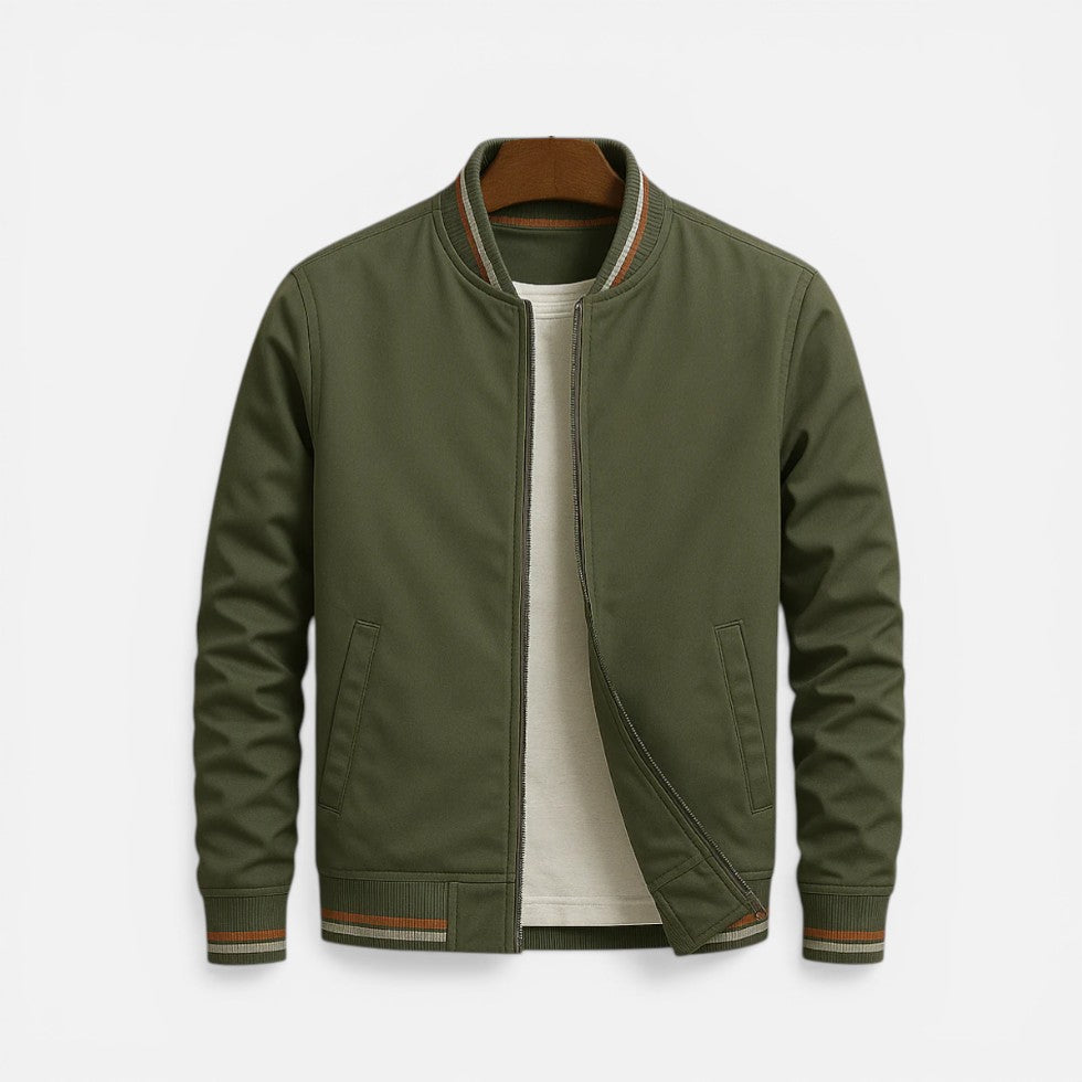 Clean Casual Bomber Jacket