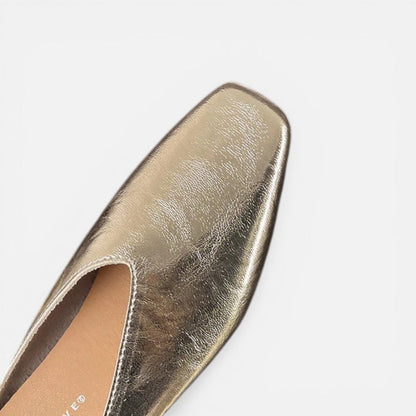 Slip-On Flat Mules Square Toe – ModClo, view 7