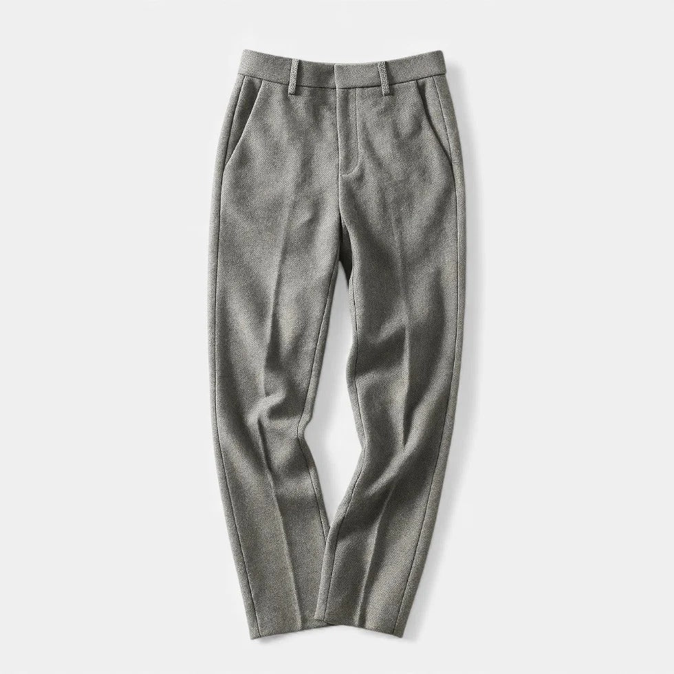 High Waist Tailored Trousers