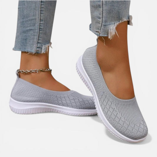 Orthopaedic Knit Slip-On Trainers